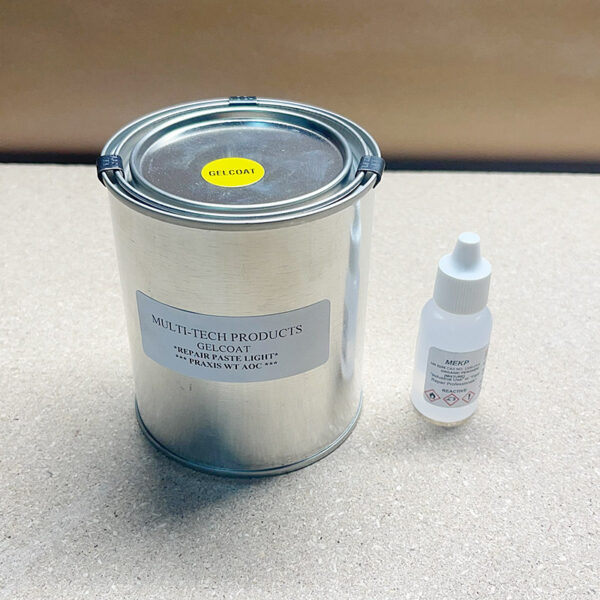 GELCOAT REPAIR PASTE LIGHT W/ HARDENER