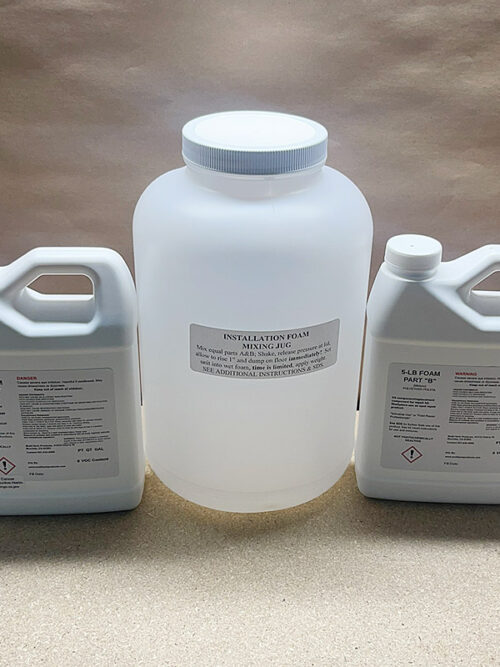 INSTALLATION KIT FOAM 5 POUND