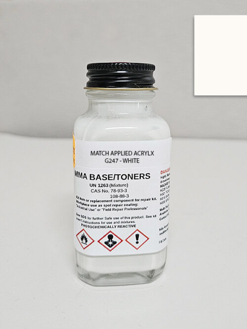 MMA APPLIED ACRYLX G247 WHITE