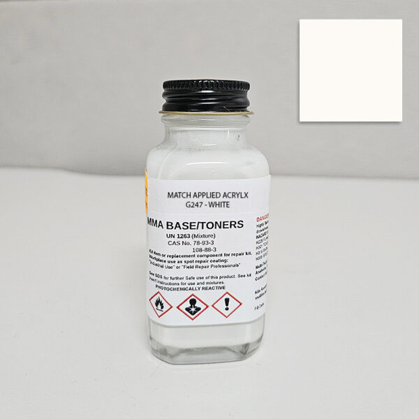 MMA APPLIED ACRYLX G247 WHITE