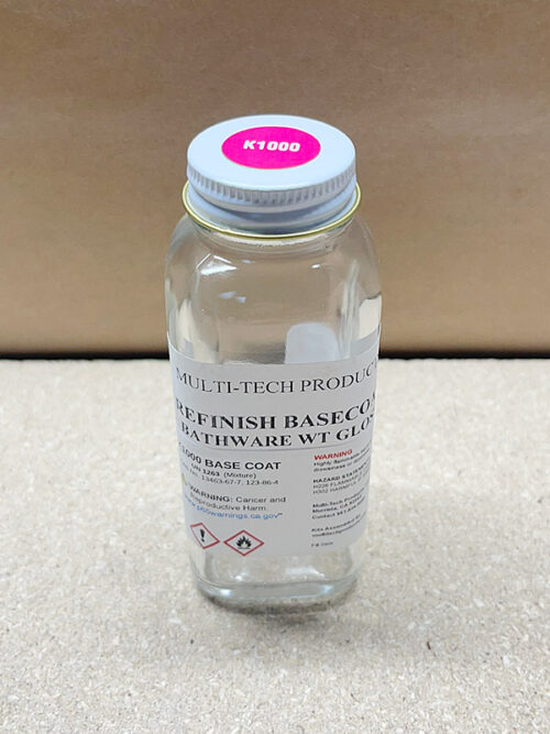 REFINISH COAT BATHWARE WHITE GLOSS