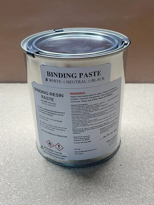 BINDING RESIN PASTE WHITE