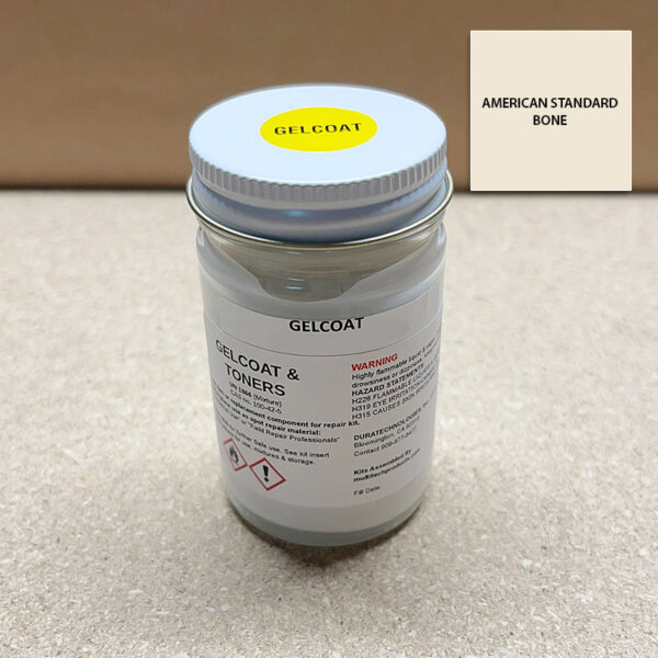 GELCOAT-AMERICAN-STANDARD-BONE-3OZ GELCOAT AMERICAN STANDARD BONE