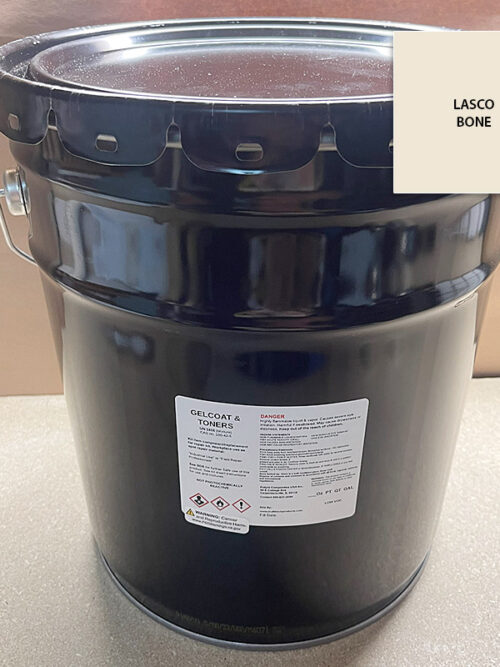 GELCOAT LASCO BONE 5 GALLON