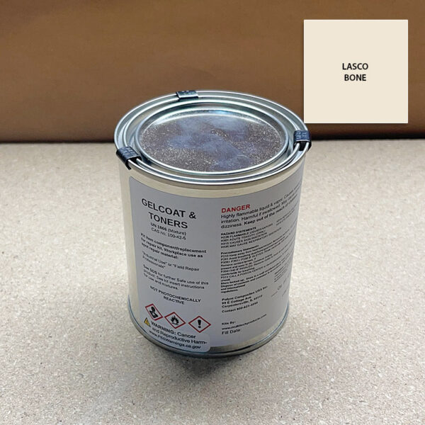 GELCOAT LASCO BONE PINT