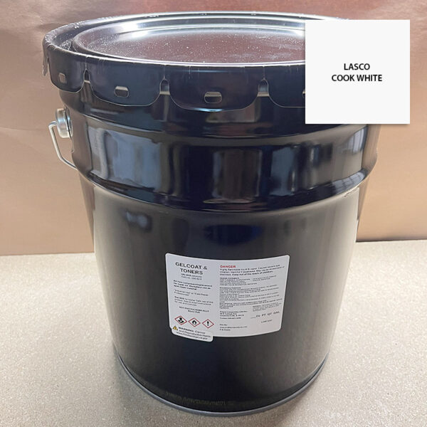 GELCOAT LASCO COOK WHITE 5 GALLON
