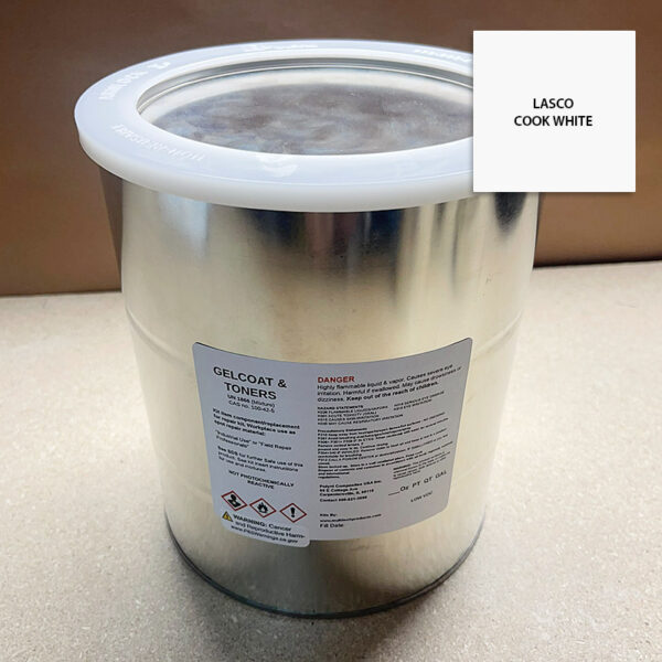 GELCOAT LASCO COOK WHITE GALLON