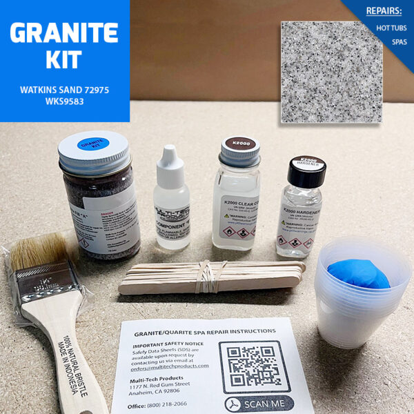 GRANITE REPAIR KIT WATKINS SAND 72975
