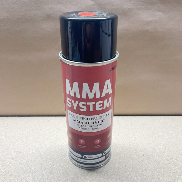 MMA-ACRYLIC-AEROSOL-CLEAR-TOPCOAT-12OZ MMA ACRYLIC AEROSOL CLEAR TOPCOAT 12 oz.