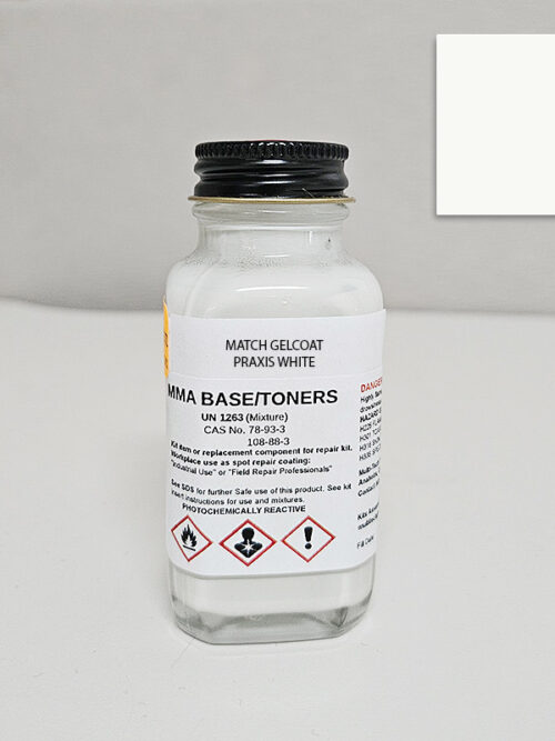 MMA ACRYLIC GELCOAT PRAXIS WHITE