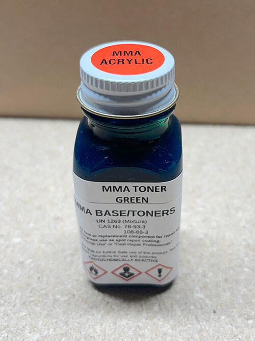 MMA ACRYLIC GREEN TONER