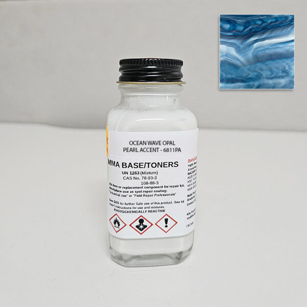 MMA-ACRYLIC-OCEAN-WAVE-OPAL-PEARL-ACCENT-6811PA-3OZ MMA ACRYLIC OCEAN WAVE OPAL PEARL ACCENT