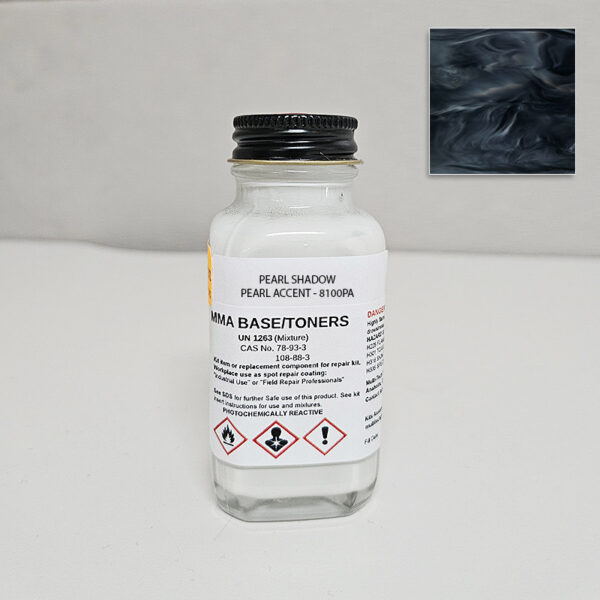 MMA ACRYLIC PEARL SHADOW PEARL ACCENT LUSTER SWIRL