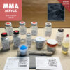 MMA ACRYLIC SINGLE REPAIR KIT SPA PEARL SHADOW