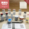 MMA ACRYLIC SINGLE REPAIR KIT SPA WHITE PEARLESCENT