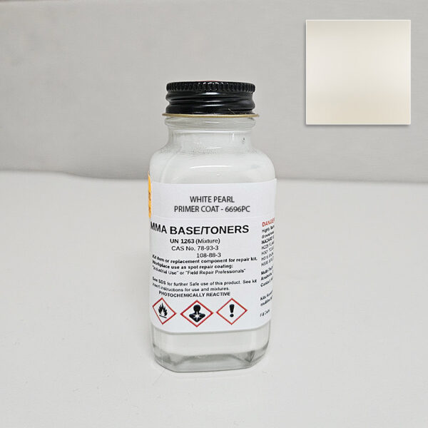 MMA-ACRYLIC-WHITE-PEARL-PRIMER-COAT-6696PC-3OZ MMA ACRYLIC WHITE PEARL PRIMER COAT