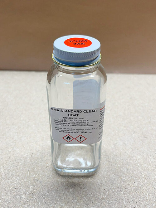 MMA ECONO STANDARD CLEAR (Dry surface spot repair only)