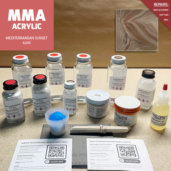 MMA-SINGLE-REPAIR-KIT-SPA-MEDITERRANEAN-SUNSET-6240 MMA SINGLE REPAIR KIT SPA MEDITERRANEAN SUNSET