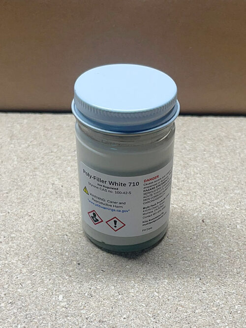 POLY FILLER WHITE (Sands 7-10 min)