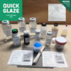 QUICK GLAZE SINGLE REPAIR KIT SPA & HOT TUB PLATINUM SWIRL