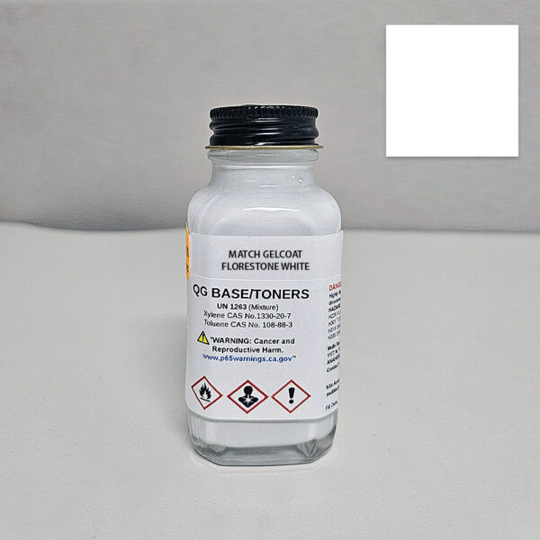 QUICK GLAZE GELCOAT FLORESTONE WHITE