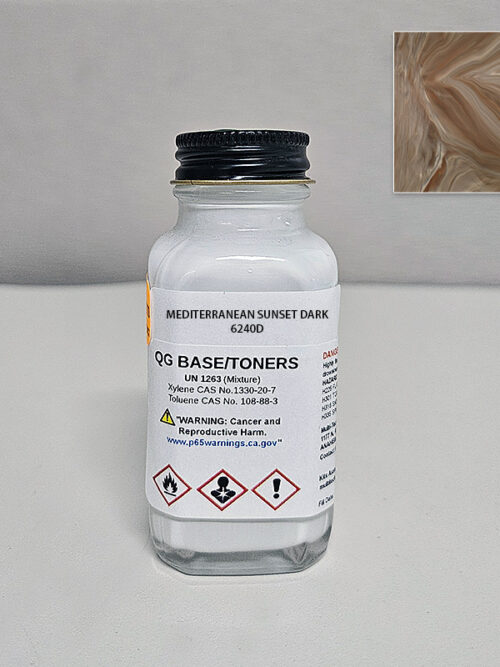 QUICK GLAZE MEDITERRANEAN SUNSET DARK COLOR