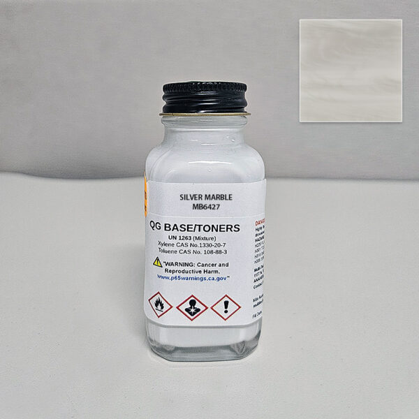 QUICK GLAZE SILVER MARBLE