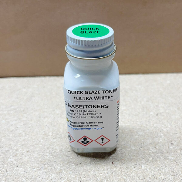 QUICK-GLAZE-ULTRA-WHITE-TONER-1OZ QUICK GLAZE ULTRA WHITE TONER