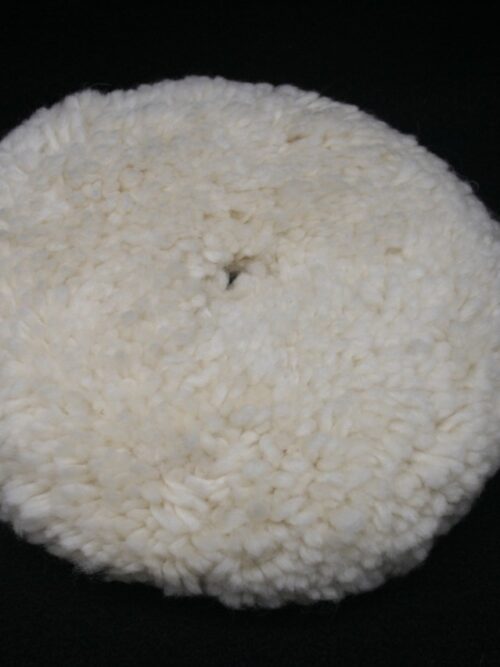 3M HOOKIT 9" (loop) Back-up Wool Blend White Pad