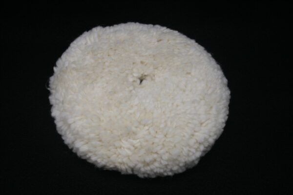 3M HOOKIT 9" (loop) Back-up Wool Blend White Pad